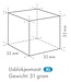 Hoshizaki IJsblokjesmachine IM-100CNE-HC-32 - 105kg/24u - luchtgekoeld