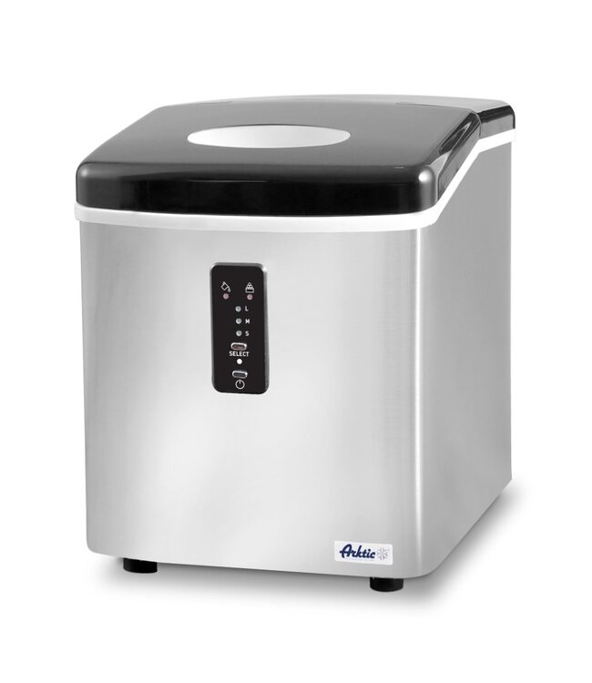 IJsblokjesmachine Arktic | Handmatig water vullen | Holle ijsblokjes | 12kg/24u | 3,2kg bunker