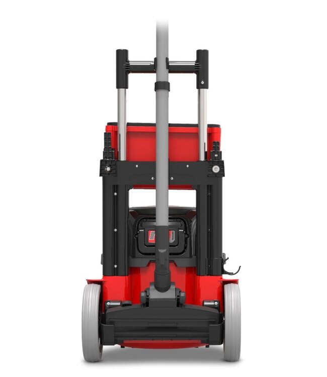 Draadloze stofzuiger met accu | met opbergbakje | 9L capaciteit | 350W | Rood