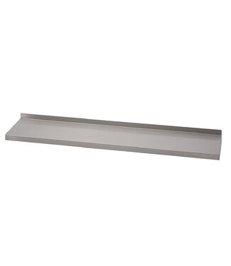 Gastro M Wandplank roestvrijstaal - 100x40cm