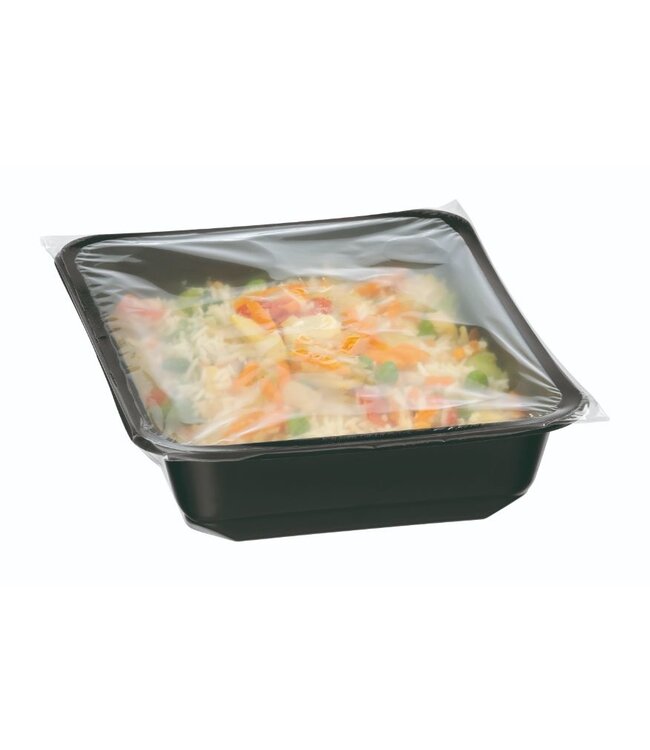 Menuschaal 1-vaks - 50 stuks | voor Bartscher Sealmachine | 23180