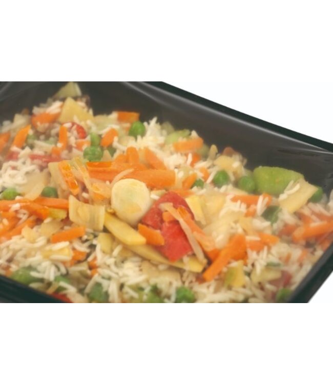 Menuschaal 1-vaks - 50 stuks | voor Bartscher Sealmachine | 23180