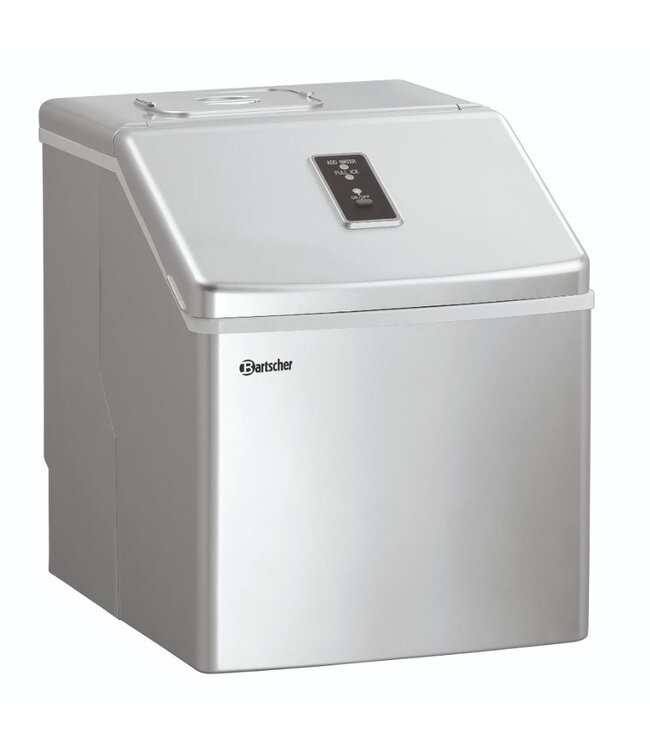 IJsblokjesmachine W150 | Handmatig water vullen | Holle ijsblokjes | 15kg/24u | 1kg bunker