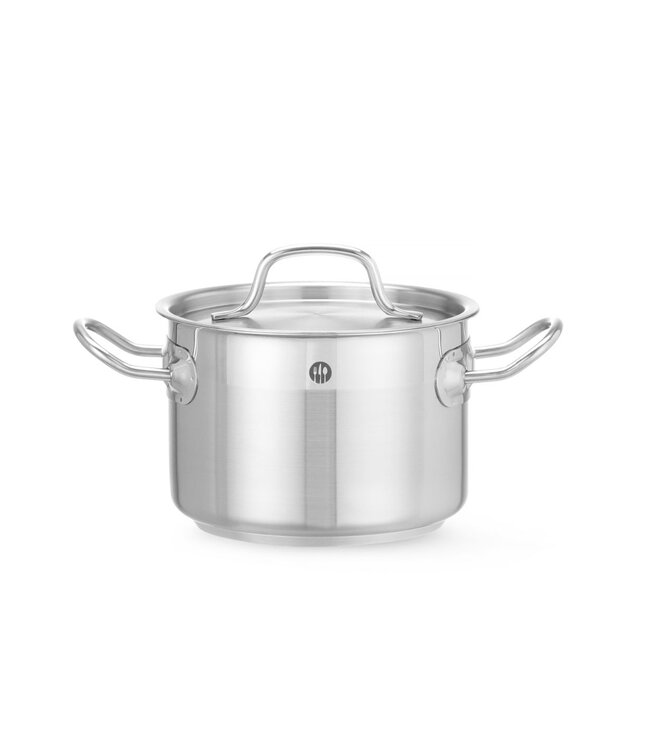 Kookpan Profi Line - middel met deksel - 15 liter - 32x19cm