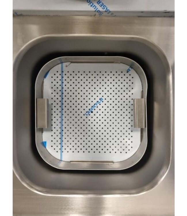 RVS Spoelbak inzet - voor 40x40cm spoelbakken