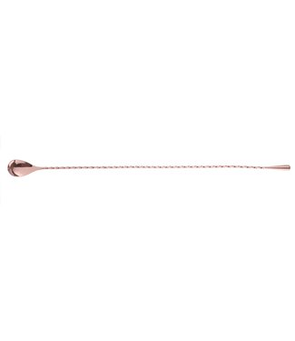 Barlepel gedraaid | Verkoperd RVS | 45cm