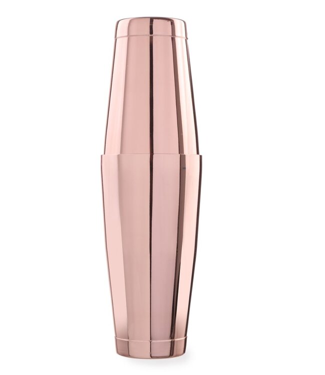 Cocktailshaker TinTin - RVS met kopercoating - 600/800ml