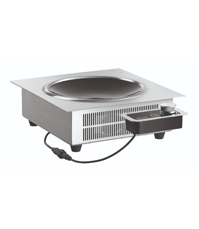 Inductie Wok IW35-EB - Geschikt voor inbouw - HorecaRama