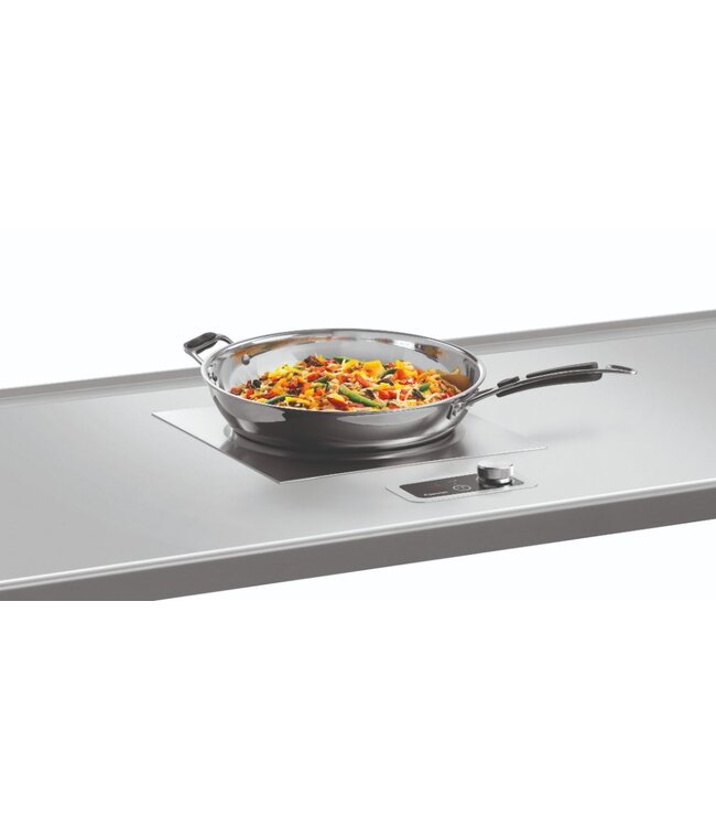 ZWILLING 40992-332-0 wok, incl. glazen deksel en verwijderbaar rasterinzetstuk, geschikt voor inductie, 32 cm, roestvrij staal, plus, zilver