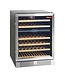 Wijnkoelkast | Dubbele zone | +5 tot +18 graden | 45 flessen | (H)82x(B)59,5x(D)57cm