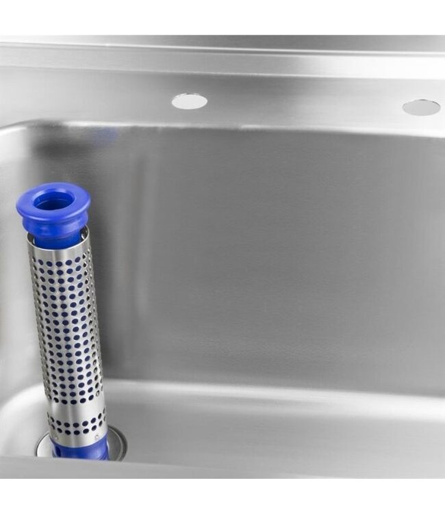 Spoeltafel Vogue - enkele bak midden - 150cm