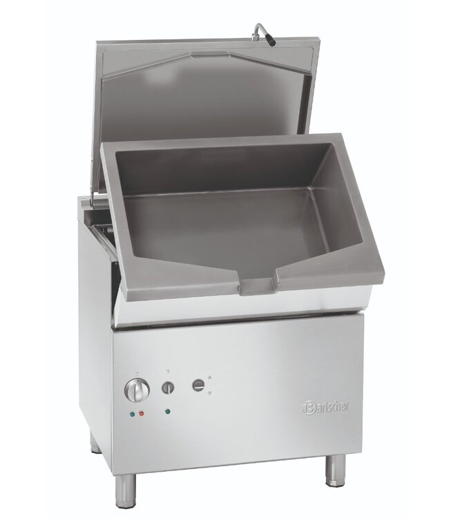 Elektrische bediend kantelbare braadpan Bartscher 700 classic - 80x74cm