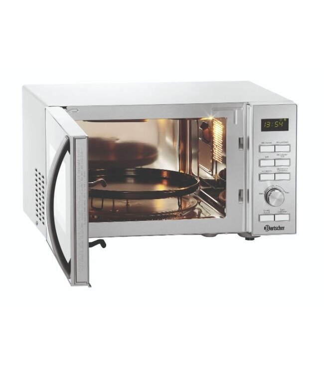 Magnetron met heteluchtstand en grill Bartscher - 900W - 25L