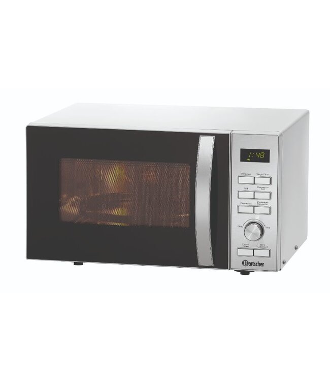 Magnetron met heteluchtstand en grill Bartscher - 900W - 25L