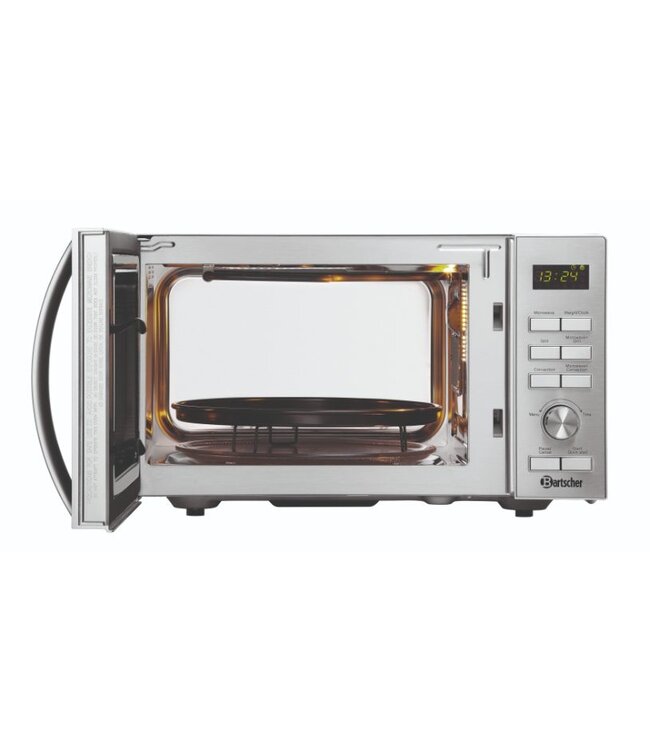 Magnetron met heteluchtstand en grill Bartscher - 900W - 25L