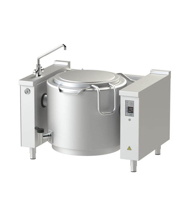 Kantelbare kookketel | 150L | 400V | 27 kW | (H)85x(B)130x(D)90cm