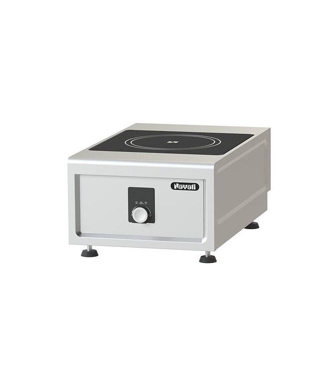 Inductie fornuis tafelmodel | 1 zone | 3,5kW | (H)26/29x(B)38x(D)60cm