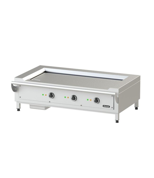 Teppanyaki bakplaat laag | aardgas 21kW | (H)45x(B)144x(D)87cm