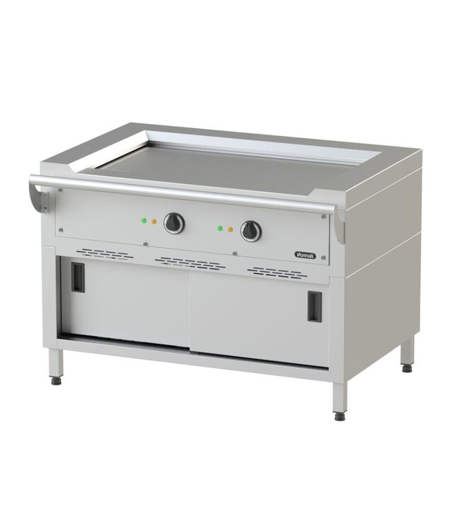 Teppanyaki bakplaat staand | elektra 11,7kW | (H)85x(B)120x(D)87cm