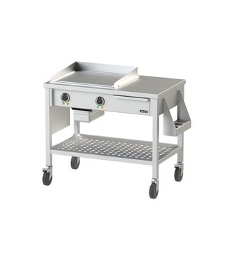 Nayati Verrijdbare teppanyaki bakplaat | elektra 3,3kW | (H)85x(B)100x(D)60cm