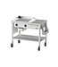 Nayati Verrijdbare teppanyaki bakplaat | elektra 3,3kW | (H)85x(B)100x(D)60cm