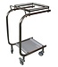 Vuilniszakhouder | RVS | (B)35x(D)51,5x(H)78,5cm