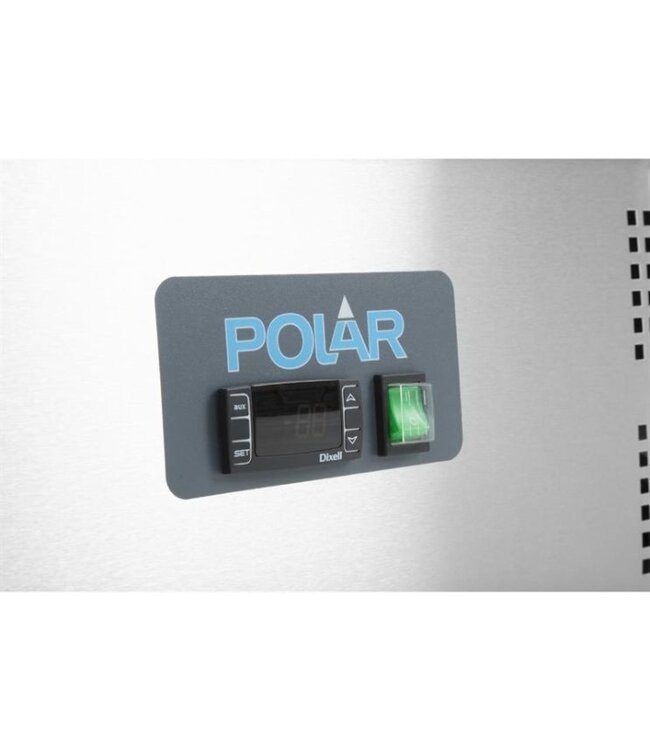 Pizzawerkbank geventileerde koeling | 3 deurs | 368L | (H)102,1x(B)140x(D)70