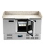 Pizzawerkbank geventileerde koeling | 3 deurs | 368L | (H)102,1x(B)140x(D)70