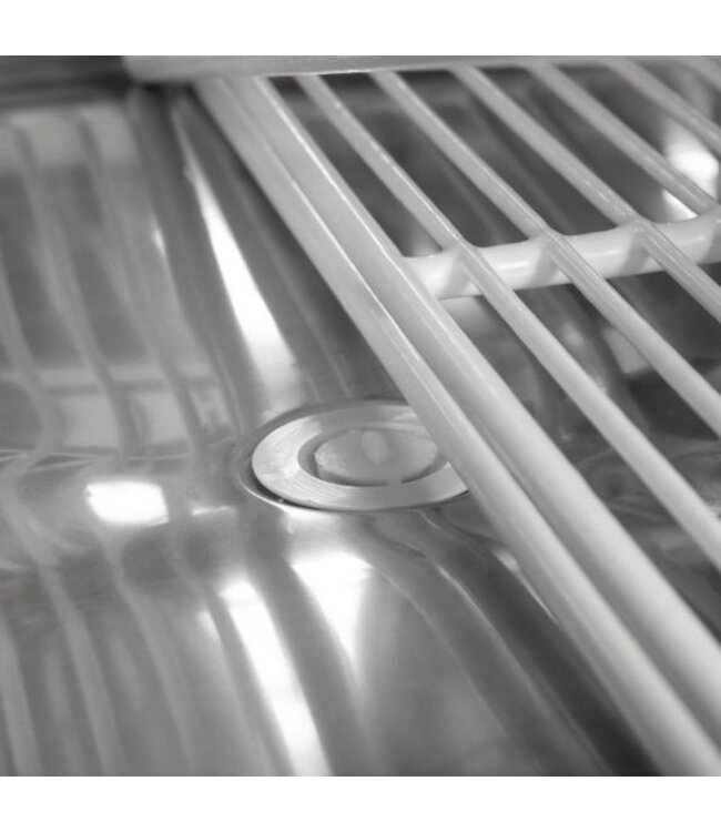 Pizzawerkbank met opzetkoelvitrine | 256L | 2 deurs | boven 5x 1/6GN | (H)118x(B)90,3x(D)70