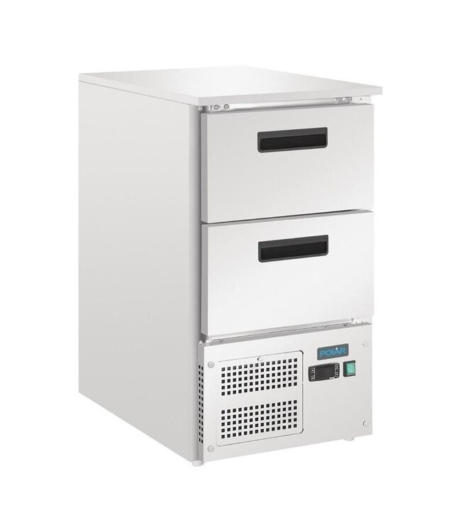 Koelwerkbank | 2 Lades | 2x 1/1GN | (H)86,85x(B)47,8x(D)70cm