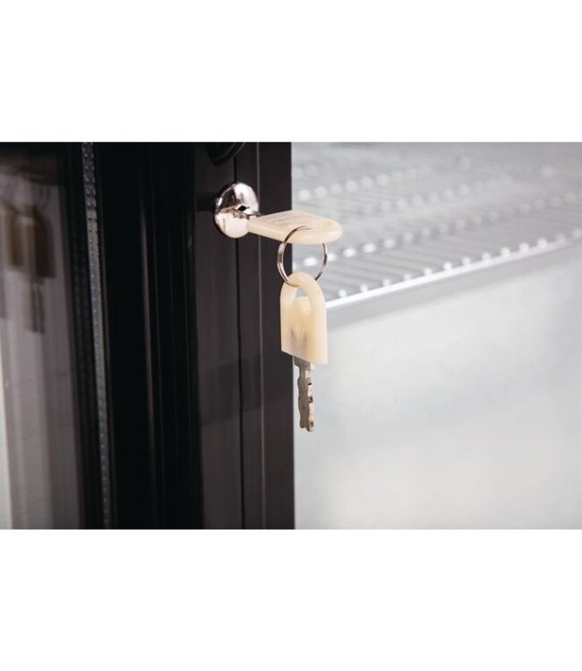 Barkoeling geventileerde koeling | 3 schuifdeuren | (H)85x(B)135x(D)52cm