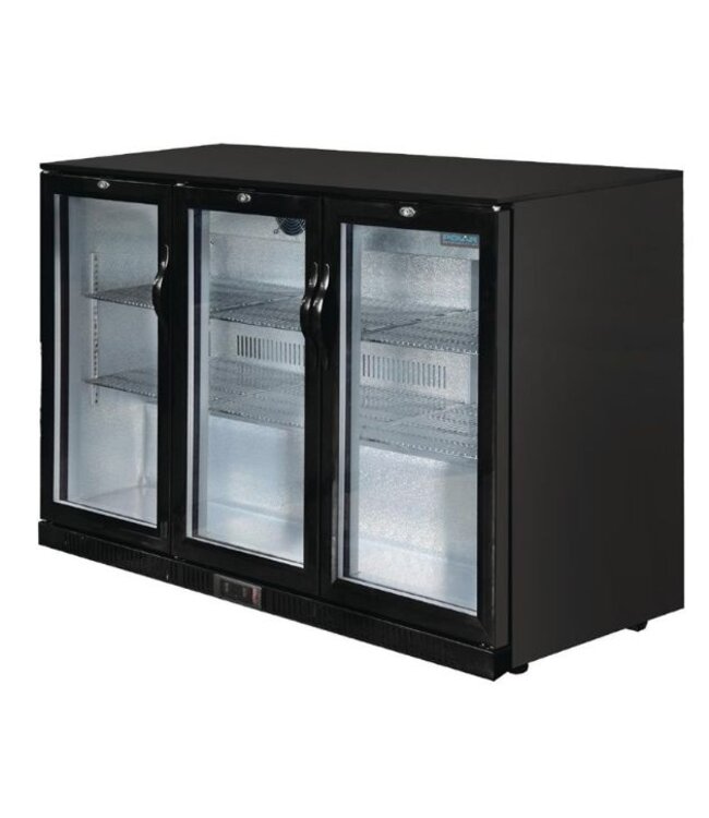 Barkoeling geventileerde koeling | 3 klapdeuren | (H)85x(B)135x(D)52cm