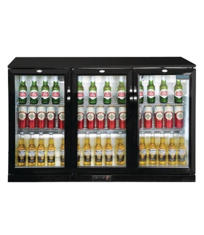 Barkoeling geventileerde koeling | 3 klapdeuren | (H)85x(B)135x(D)52cm