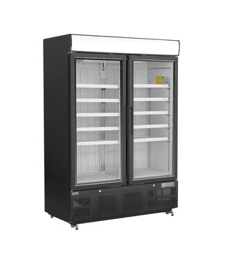 Polar Display vriezer | met wielen | 920L | (H)202,2x(B)137x(D)72