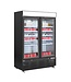 Display vriezer | met wielen | 920L | (H)202,2x(B)137x(D)72