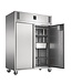 Koelkast RVS | Dubbeldeurs | 2/1GN | 1170L | (H)198x(B)140x(D)81,5cm