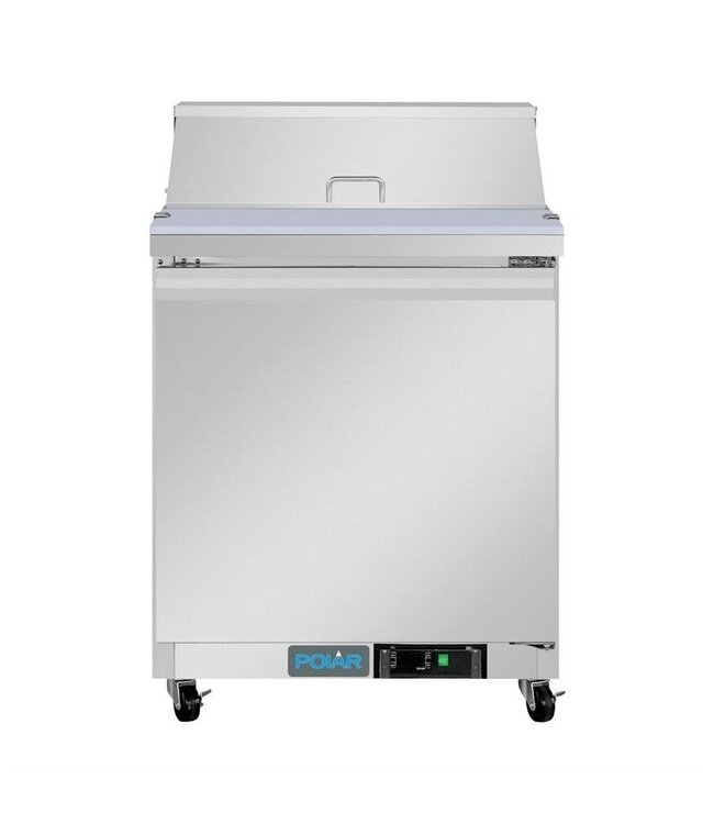 Saladette | 1 deur | Boven 8x 1/6GN | (H)110x(B)73,5x(D)76