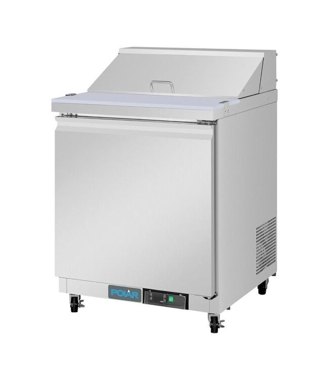 Saladette | 1 deur | Boven 8x 1/6GN | (H)110x(B)73,5x(D)76