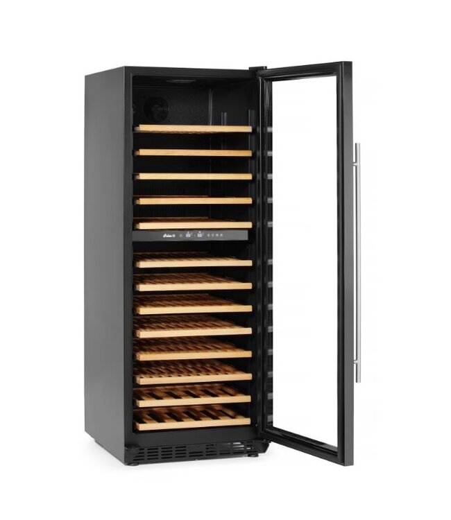 Wijnkoelkast | 2 Zones | +5 tot +22 graden | 135 flessen | (H)162,5x(B)68x(D)59,5cm