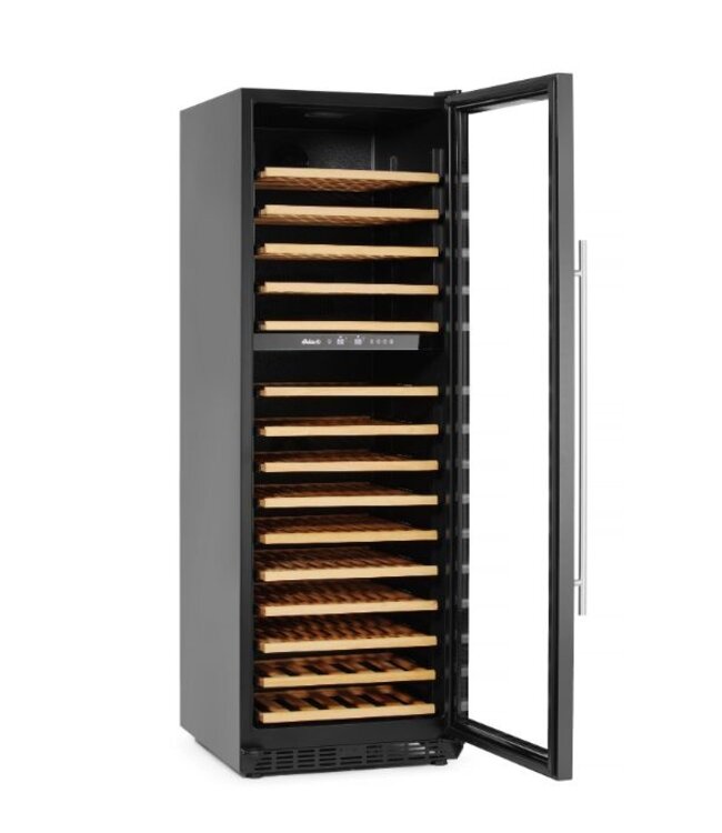 Wijnkoelkast | 2 Zones | +5 tot +22 graden | 160 flessen | (H)179,5x(B)68,5x(D)59,5cm