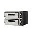 Hendi Pizza oven Basic XXL 66 | 2 kamers | (B)136x(D)84,4x(H)74,5cm