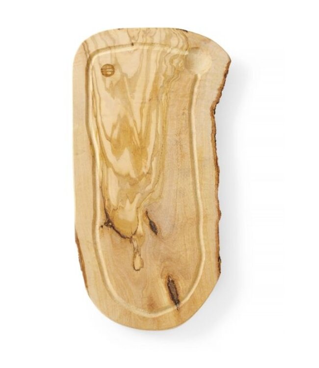 Serveerplank | Olijfhout | met groef | 40x25cm
