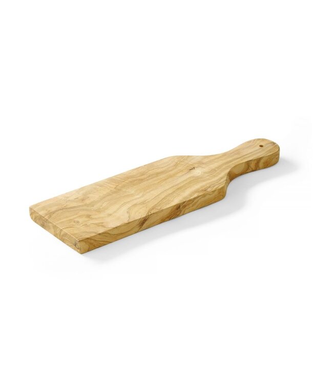 Serveerplank | Olijfhout | met handvat | 35x12cm