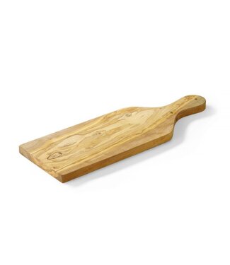 Serveerplank | Olijfhout | met handvat | 40x14cm