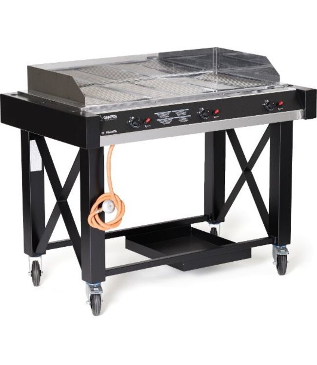 Barbecue 'Atlanta' | 3 branders | 13kW | Propaan