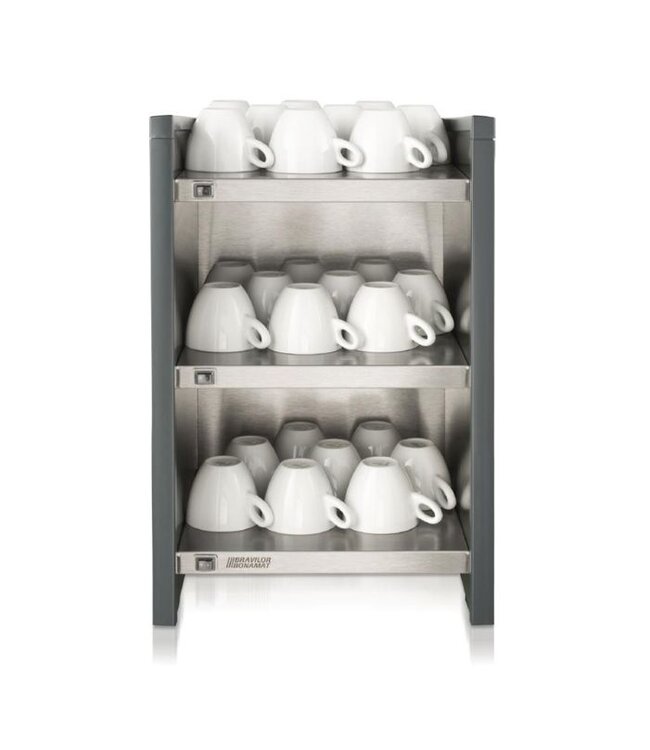 Kopjeswarmer | RVS | 120 kopjes