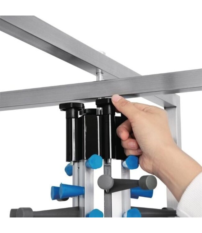 Bordenrek | Verrijdbaar | 84 borden