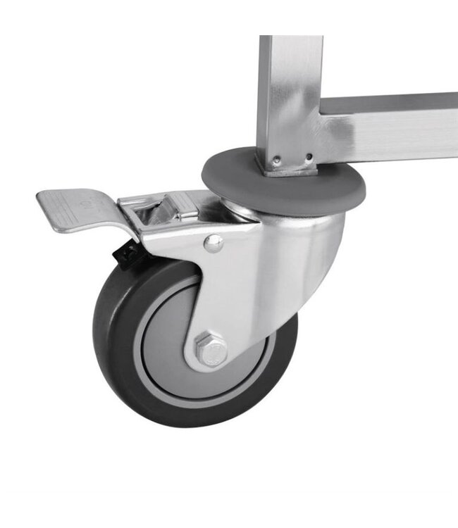 Bordenrek | Verrijdbaar | 84 borden