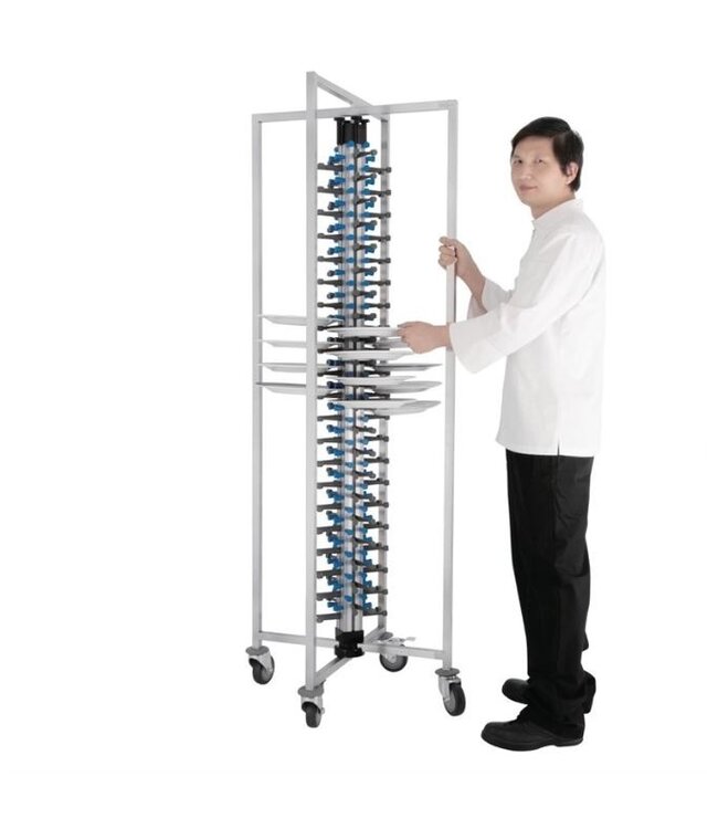 Bordenrek | Verrijdbaar | 84 borden