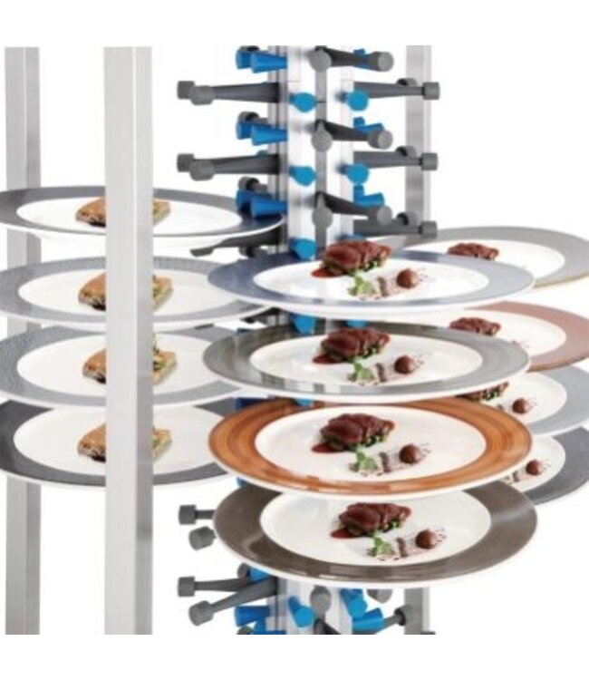 Bordenrek | Verrijdbaar | 84 borden